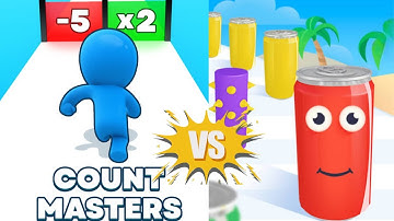Juice Run vs Count master full all levels Gameplay #countmaster #juicerun