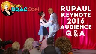 RuPaul's Keynote Q&A at RuPaul's DragCon 2016