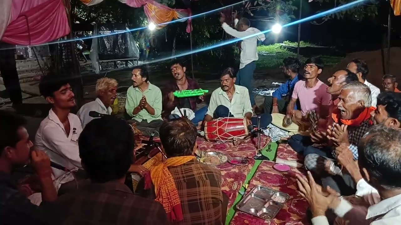 देहाती भजन कीर्तन 🙏 नया गांव में अखंड रामधुन  🚩मनिया पार्टी 🚩 राम नाम ही सार बाकी तो सब बेकार है 🙏