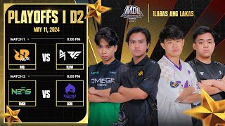 🔴LIVE | MDL PH S3 | FILIPINO-Playoffs Day 2