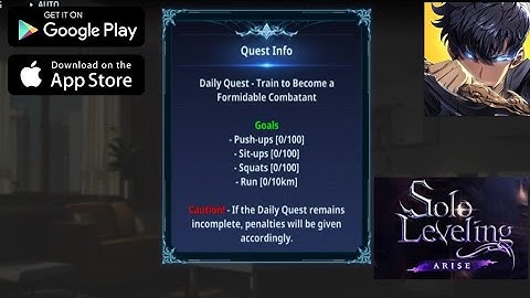 Solo Leveling: Arise Gameplay - part 2 a Second Chance (Android, iOS)  become a player