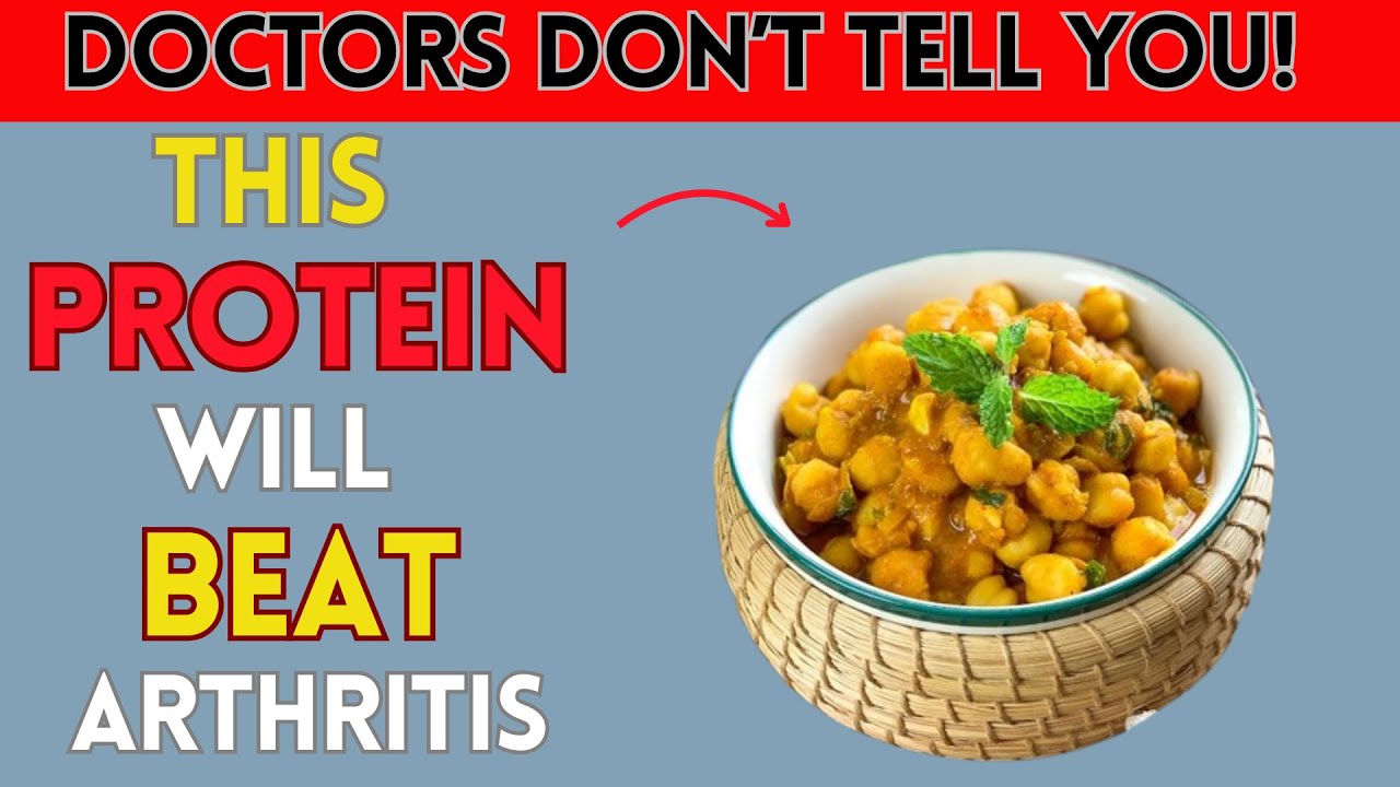 Top 3 Plant Based Proteins That Soothe Arthritis Pain and Rebuild Your Joints Naturally!