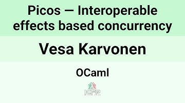 [OCaml24] Picos — Interoperable effects based concurrency