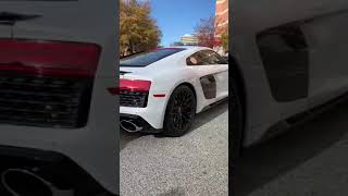 Which Audi R8 are is better, White or Black #Shorts