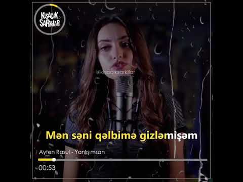 Ayten Resul - Men seni qelbime gizlemişem (lyrics)