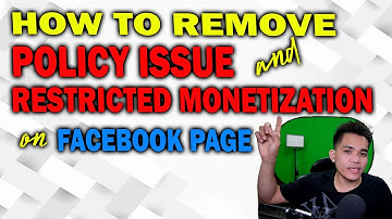 RESTRICTED MONETIZATION PAANO IBALIK ANG ADS SA FACEBOOK PAGE | AJ PAKNERS