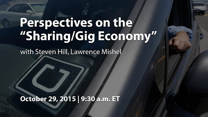 Perspectives on the Sharing/Gig Economy