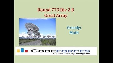 Codeforces Round 773 Div 2 C: Great Array – Greedy; Math