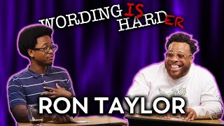 Ron Taylor Vs Tahir Moore - WORDING IS HARDER!