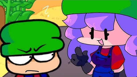 Dave and Bambi but very fast remake!! // ft my fnf oc // og video in desc