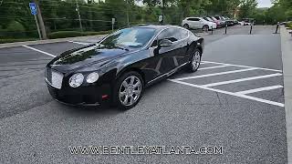 SOLD - USED 2012 BENTLEY CONTINENTAL GT 2DR CPE at Bentley Atlanta (USED) #NVAS120008