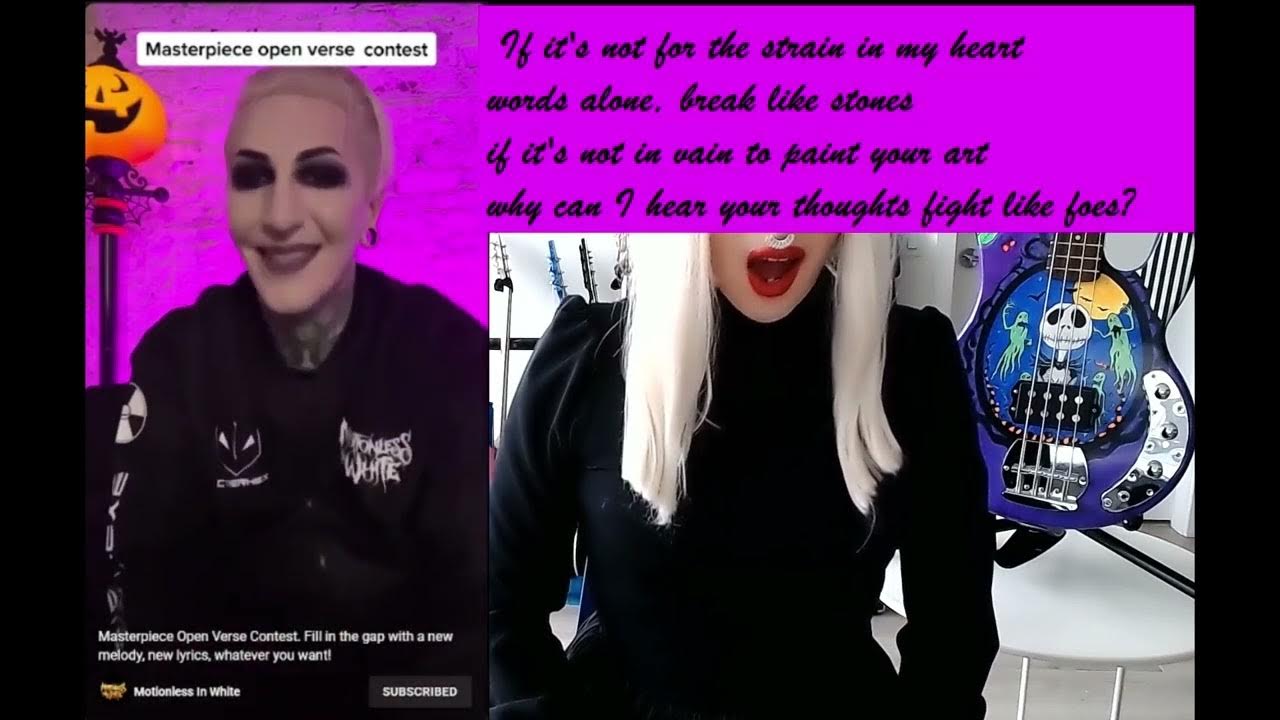 Motionless In White Masterpiece Open Verse Contest YouTube