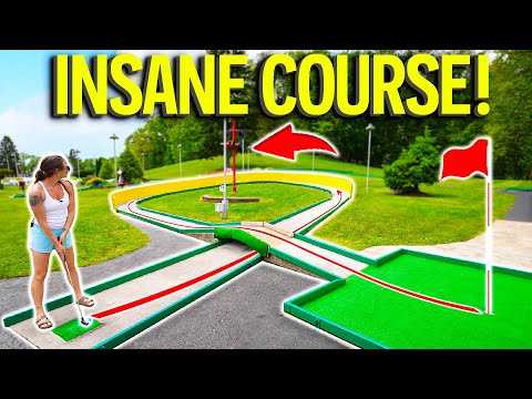 We Have Never Seen A Mini Golf Course Like This! - Must Play Course!