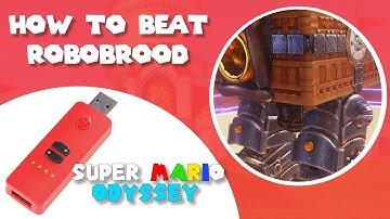 SUPER EASY Beating ROBOBROOD in SUPER MARIO ODYSSEY First Try (SPEED RUN)