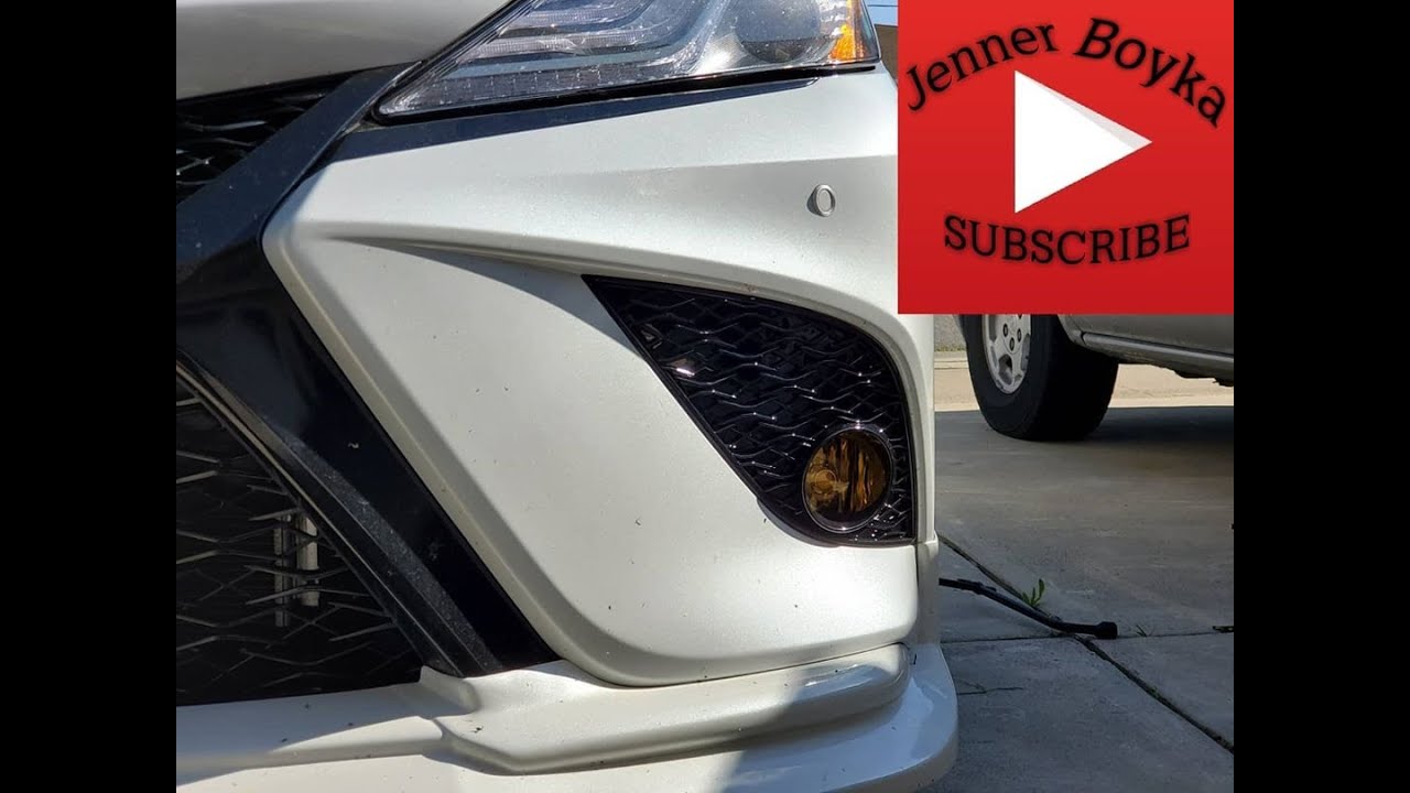 Toyota Camry 2018 - 2020 (PART 1) Fog Lights Installation - YouTube