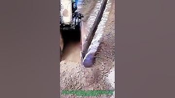 Excavator Trench Digging: Precision Machine Carves Neat Trenches for Construction