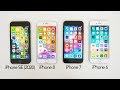 Speed Test: iPhone SE 2020 vs iPhone 8 vs iPhone 7 vs iPhone 6!