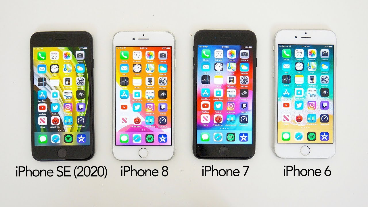 Iphone 6 vs iphone se 2020