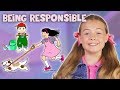 Being responsible  responsibility song  kids and toddlers