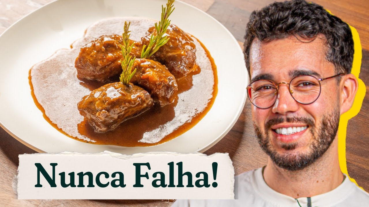 Bochechas Assadas no Forno -  Muito Molho!