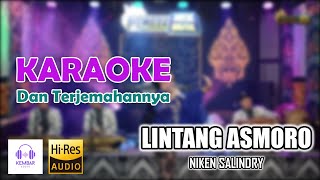 Lintang Asmoro - Niken Salindry Karaoke | Campursari | Wis Tresna Rabisa Dipisahna