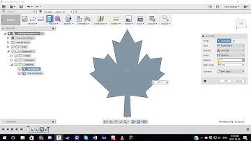 Fusion 360 Tutorial #7 - How to Extrude a Sketch
