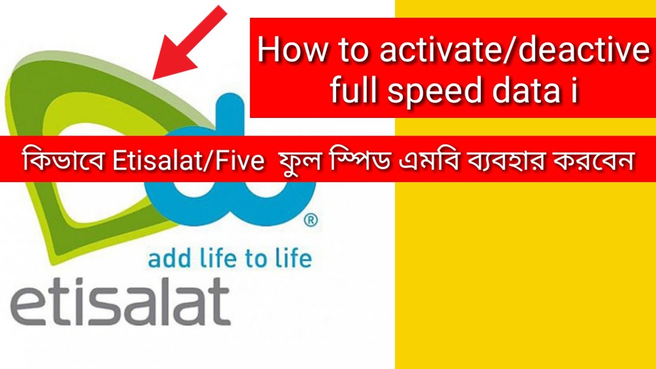 How to activate/deactive full speed data package... June 30, 2020 