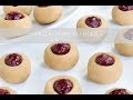 Peanut Butter & Jam Thumbprint Cookies | No-Bake, Vegan, Paleo