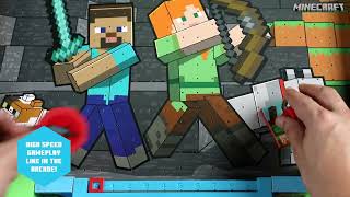 Minecraft 36" Table & Tabletop Air Hockey  (MC3151_36B) - Product Demo ( 43seconds, English)