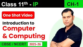 One Shot Class 11 IP Ch 1 | Introduction to Computer & Computing | Evolution, Memory, Software