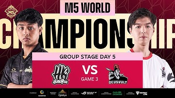 ENG M5 Group Stage Day 5  HB vs DEVU  Game 3