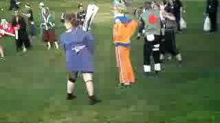 attack with a random glomp
