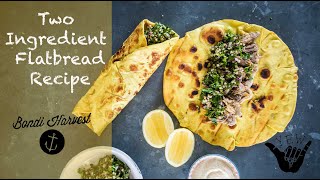 Simple Two Ingredient Flatbread Recipe