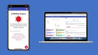 Corona Papers: A Search Engine to Mine Covid19 research papers with artificial intelligence screenshot 2
