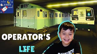 Johny Shows Operators Life Roblox Train Game With Mta Trains