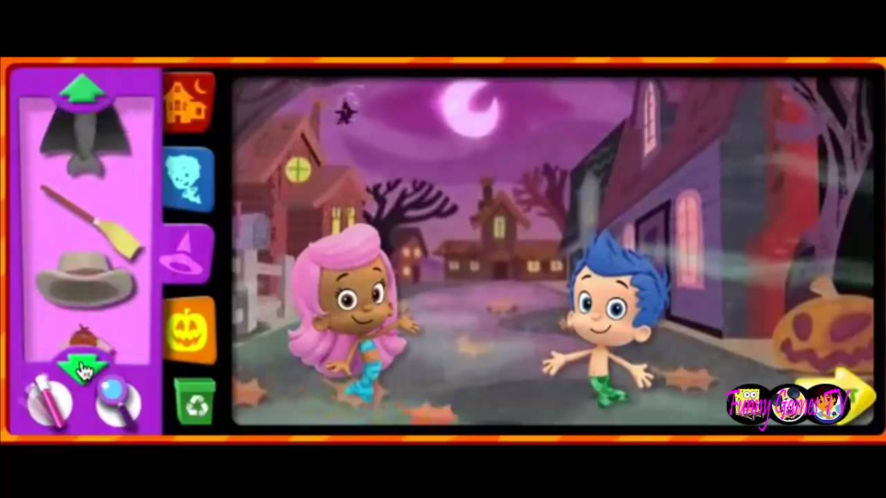 Bubble Guppies Halloween Party The Spooky Street YouTube