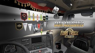Euro Truck Simulator 2 - Cabin Accessories DLC Steam Gift - 0