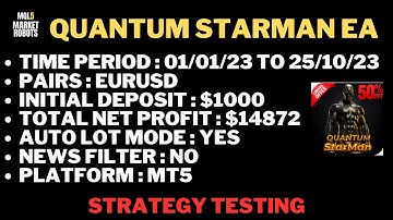 Quantum Star Man EA MT5 Forex Robot Strategy Testing | mql5 market robots
