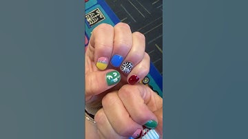 Check out my teacher nails! 💅 Guess how much I paid for them? Nothing! My 12-year-old daughter is a
