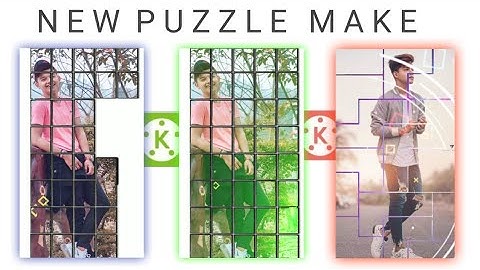 Puzzle WhatsApp status Editing Tutorial || new status editing|| kinemaster video editing