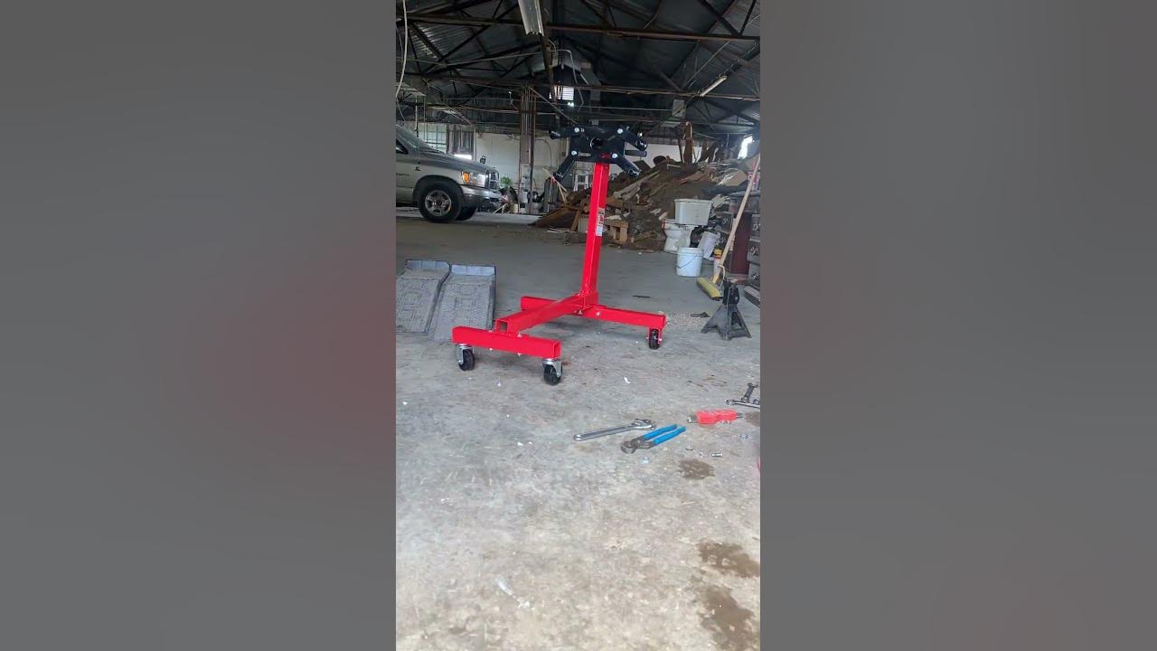 Engine stand harbor freight tools - YouTube
