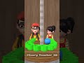 Tani and Nick Scary 3D funny moments balls | 3D animation 😁🤣🤪 #scaryteacher3d #funny #animation