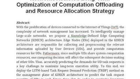 Knowledge Defined Edge Computing Networks Assisted Long Term Optimization of Computation Offloading