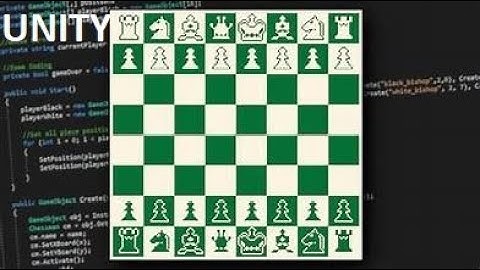 Making CHESS game with UNITY | Develog 1 | BS STUDIO
