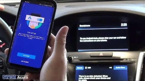 How To Connect Phone with Android Auto to Your Acura