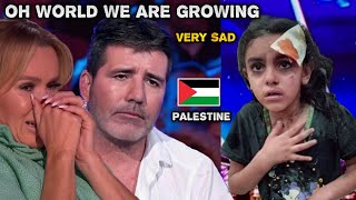 طفله فلسطينيه تغني وتئسر قلوب لجنة التحكيم والجمهور في برنامج Britain&#39;s Got Talent