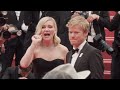 Jesse Plemons and Kirsten Dunst on the red carpet in Cannes