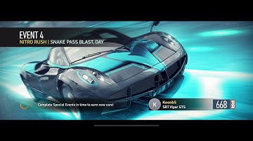 NFS No Limits Car Series Dodge Viper GTS “Brawn vs Brains” Chapter 1