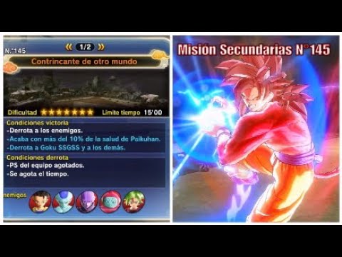 Dragon Ball Xenoverse 2 Misión Secundaria N°145 