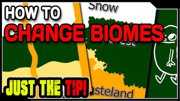 7 Days To Die - How to Change Biomes in World Maps | Just The Tip | Alpha 20